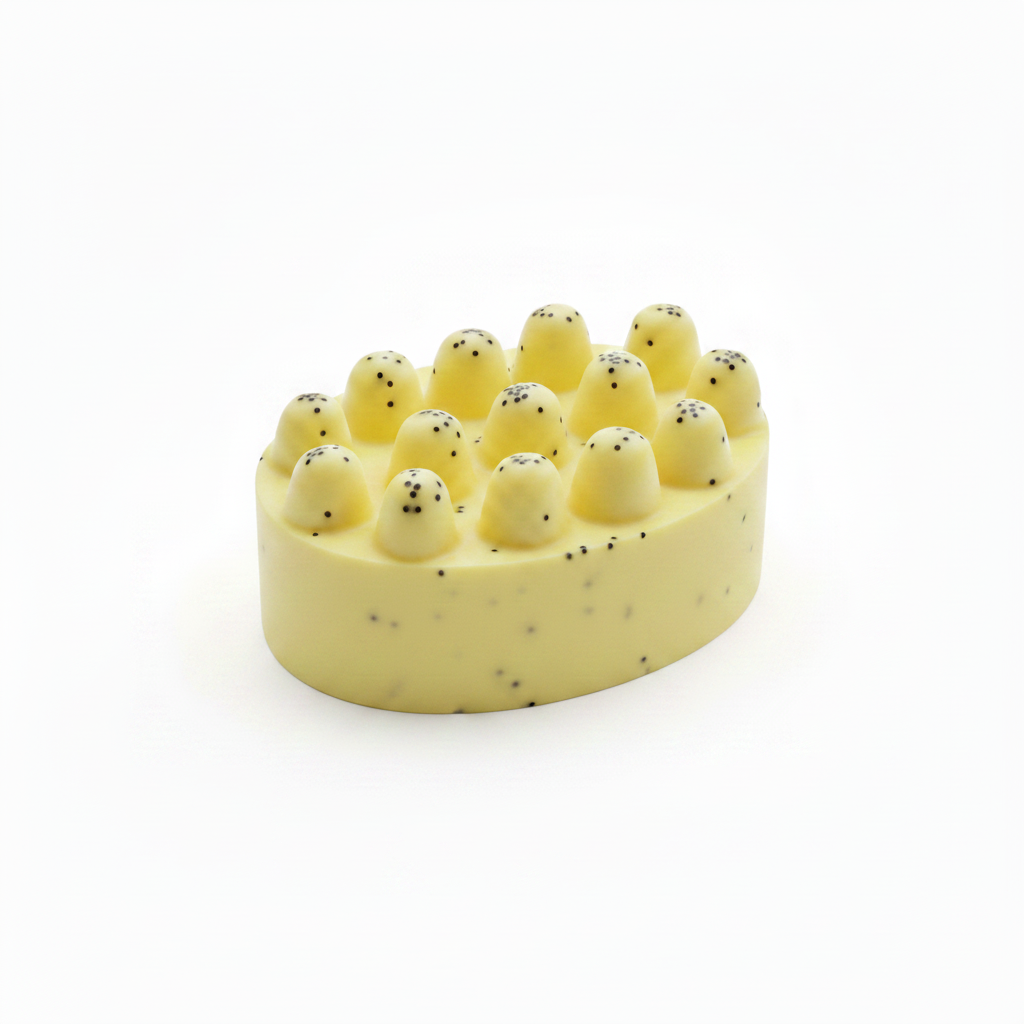 Savon massant jaune pastel précédent